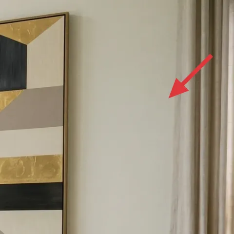 beige sheer curtain panel pair