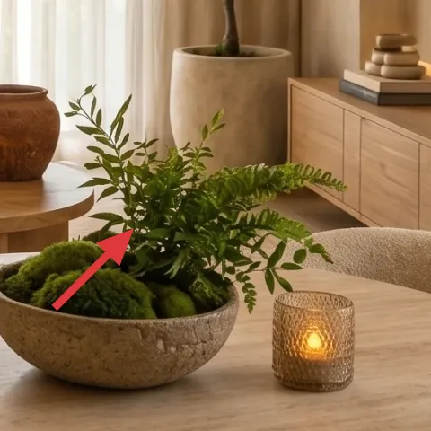 Glass jar candle (warm amber glow)