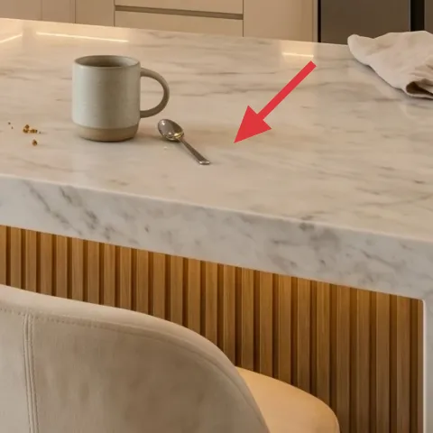 rectangular dining table (marble top)