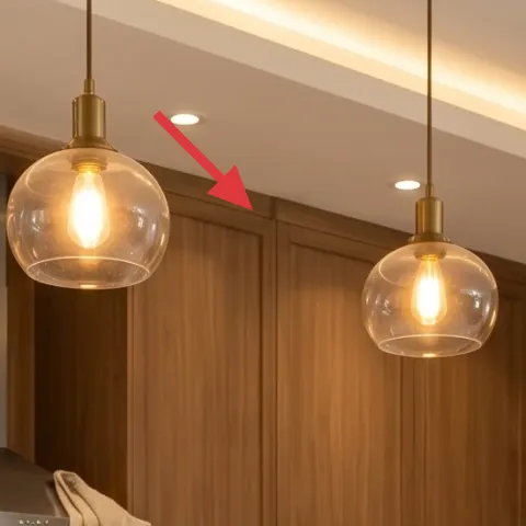 glass globe pendant light