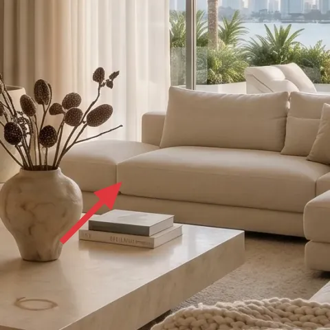tall ceramic vase with branches
