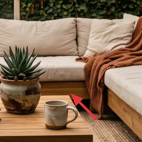 outdoor wooden daybed/sofa