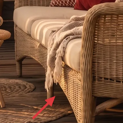 Woven outdoor rug 5×7