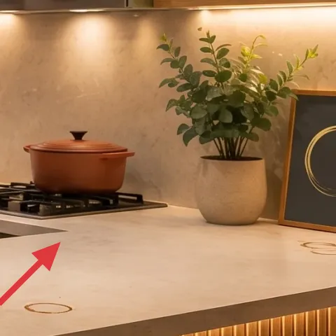 small potted plant on counter