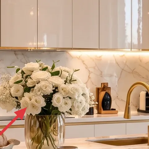 decorative gold candle jar