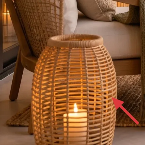 small candle lantern