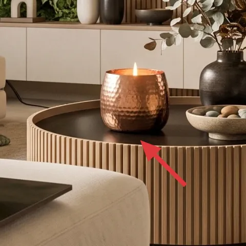 rectangular coffee table