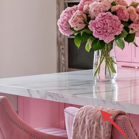 pink patterned throw blanket