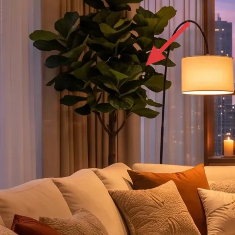 Tall potted plant