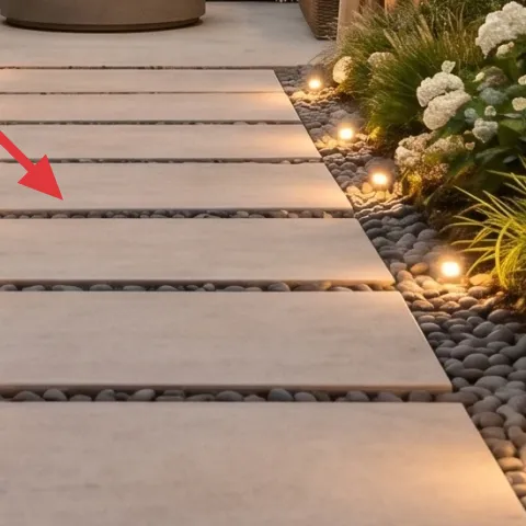 candle jar walkway lights
