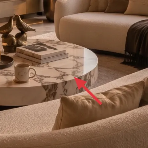 round coffee table