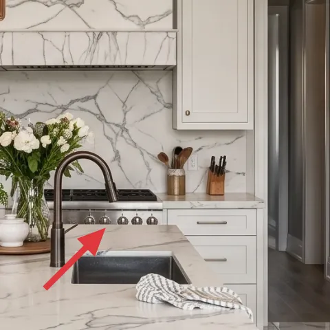 Large vase with mixed flowers