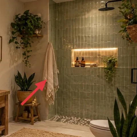 shower curtain panel