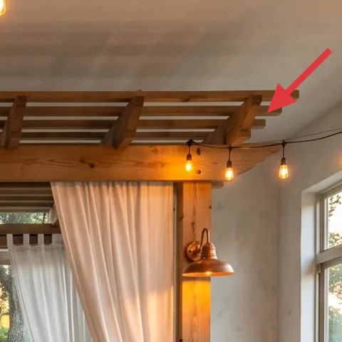 string lights with warm bulbs