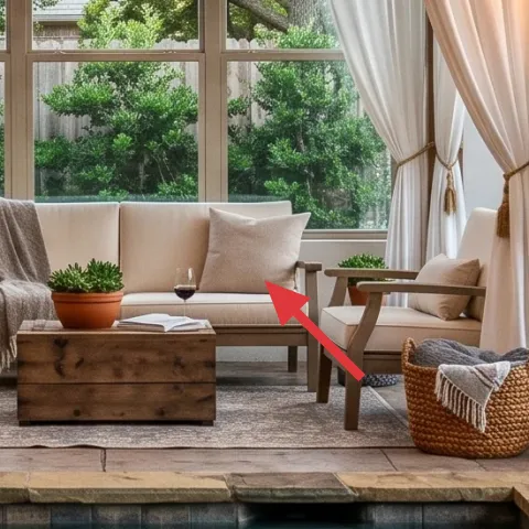 white outdoor sofa