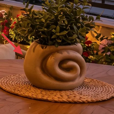 large ceramic pot