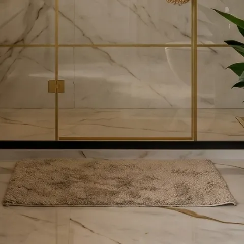 green textured hand towel