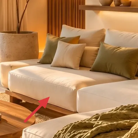 decorative tray on coffee table