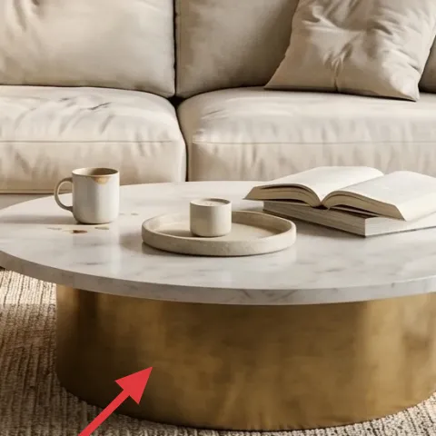 Beige area rug